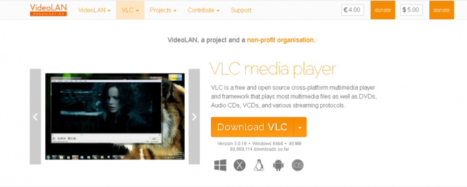 ჩამოტვირთეთ VLC