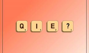 Czy QIE to słowo w Scrabble?