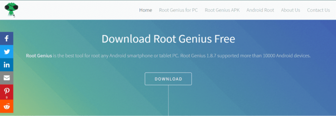 Offizielle Website für Root Genius