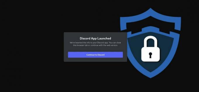 Um pop-up aparecerá na tela, clique em Continue to Discord