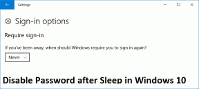 Deaktiver adgangskode efter dvale i Windows 10