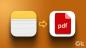כיצד לשמור אפל הערות כ-PDF באייפון וב-Mac