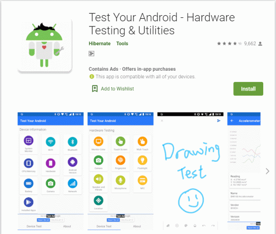 Testa din Android | appar för att kontrollera hårdvaran på din Android-telefon