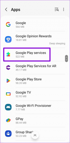 Google Play szolgáltatások Androidon