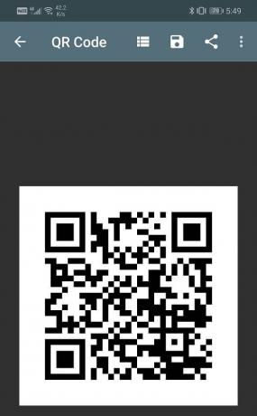 QR 코드를 생성합니다 | Android에서 Wi-Fi 비밀번호 공유