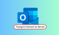 Windows 10 serveriga ühenduse loomise katse Outlooki parandamine