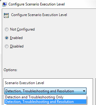 Detection Fejlfinding Løsning