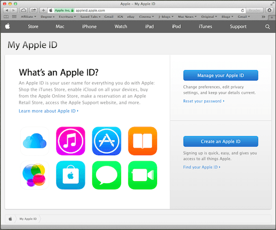 Вход за Apple Id