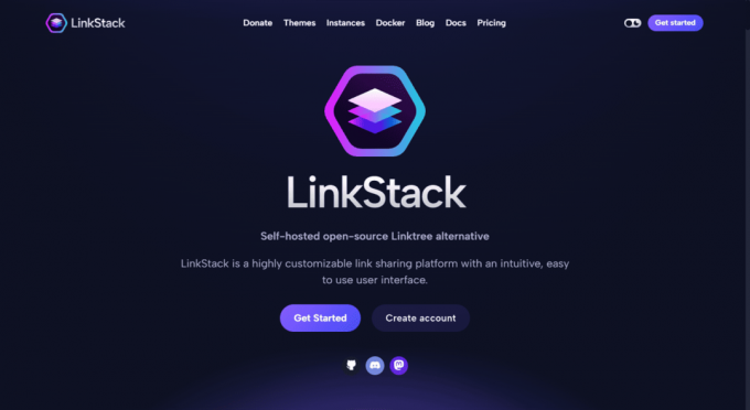 LinkStack | bezmaksas saite bio instagram rīkos