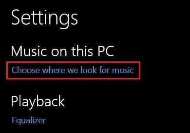 انقر فوق اختر المكان الذي نبحث فيه عن الموسيقى | كيفية إضافة صورة الألبوم إلى MP3 في Windows 10