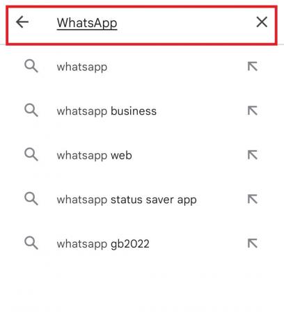ابحث في WhatsApp 