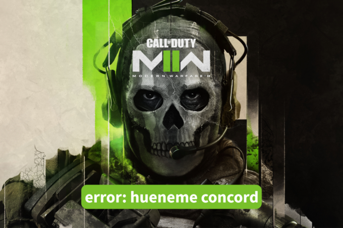 Как исправить ошибку hueneme concord в Modern Warfare 2