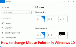 Cum se schimbă indicatorul mouse-ului în Windows 10