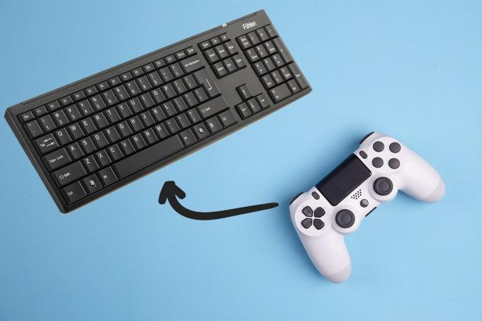 Sådan tilknyttes controller til tastatur