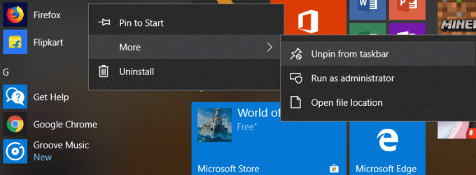 Windows10のスタートメニューでライブタイルを無効にする方法