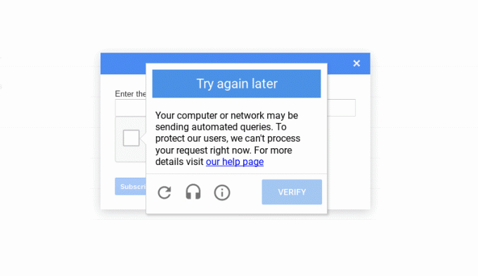 Поправете, че компютърът ви може да изпраща автоматизирани заявки