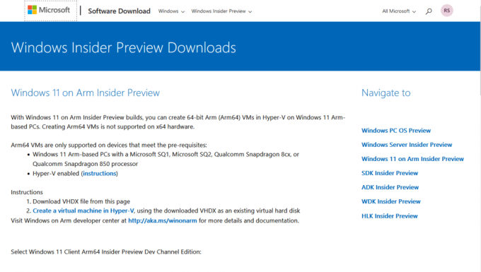 ladda ner gratisversionen av Windows Insider Preview av ARM 64 bit. | installera windows på mac m1 utan paralleller 