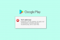 Google Play 스토어 오류 963을 수정하는 9가지 방법