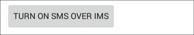 SMS přes Ims