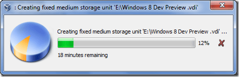 „Windows 8“ diegimas „Virtual Box 2“.