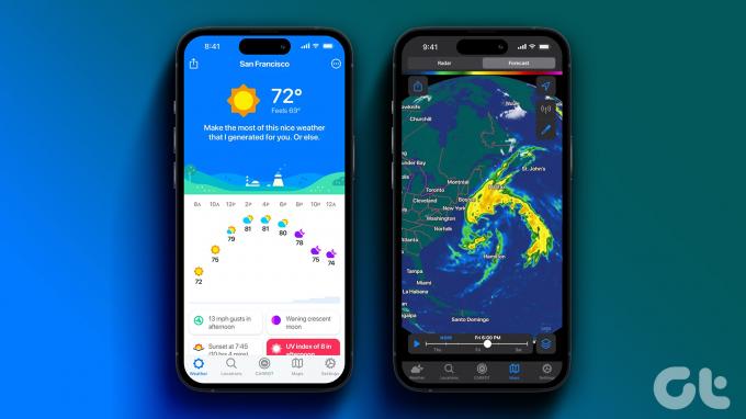 Las mejores aplicaciones meteorológicas para iPhone y iPad