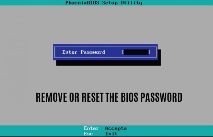 Come rimuovere o ripristinare la password del BIOS