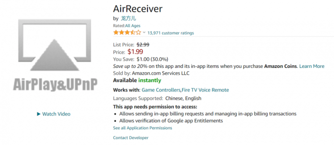 hava alıcı amazon uygulama mağazası. iPhone uygulamalarını yansıtan Amazon Fire stick
