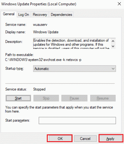 Kliknite Uporabi in nato V redu. Kako popraviti napako 0x80070002 Windows 10