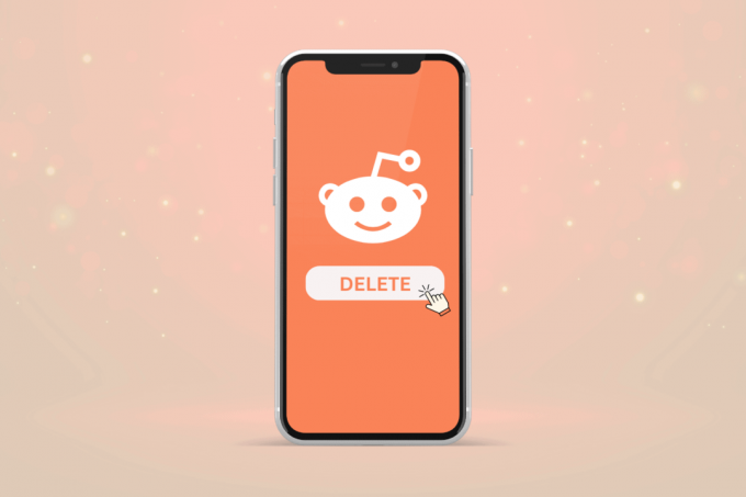 Reddit konta dzēšana iPhone tālrunī