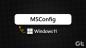 6 beste måter å få tilgang til MSConfig på Windows 11