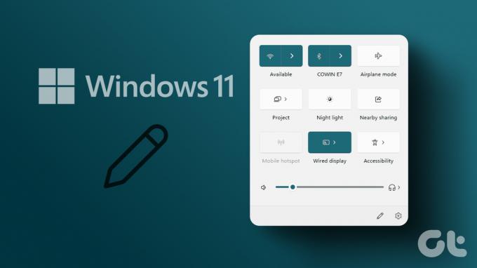 Windows 11 빠른 설정을 사용자 지정하고 사용하는 방법