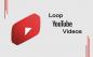 Kā cilpot YouTube videoklipus mobilajā vai galddatorā