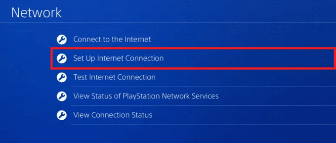 Επιλέξτε Ρύθμιση σύνδεσης στο Internet