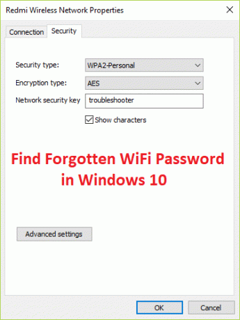 Hitta glömt WiFi-lösenord i Windows 10