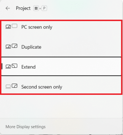 Projektpanel. Hur man använder TV som bildskärm för Windows 11 PC