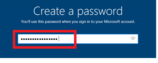 Сега се иска да въведете парола