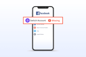 Kuinka korjata Facebook Switch Account -painikkeen puuttuva ongelma - TechCult