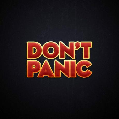 Don't Panic I Pad