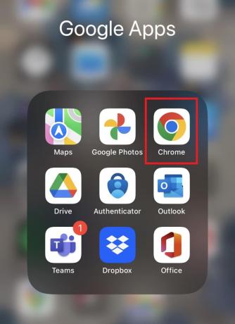 Отворете Chrome