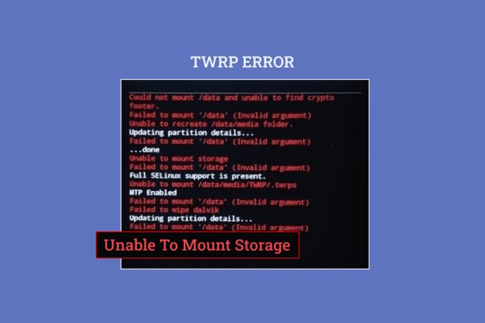 Javítás Nem sikerült csatlakoztatni a TWRP-tárhelyet Androidon