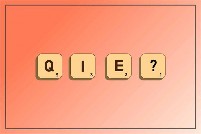QIE est-il un mot du Scrabble ?