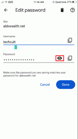 จากนั้นค้นหาว่ารหัสผ่าน Facebook ของคุณคืออะไร ให้แตะที่ตัวเลือกไอคอนรูปตาถัดจากรหัสผ่าน | เข้าสู่ระบบ Tinder โดยไม่ต้องใช้หมายเลขโทรศัพท์