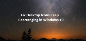 Parandage töölauaikoonid Windows 10-s järjest ümber