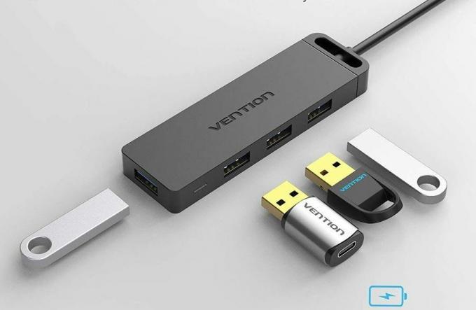 Vention USB 3.0-Hub mit 4 Anschlüssen