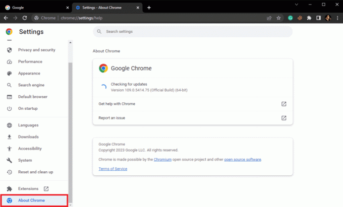 Kliknite na O prehliadači Chrome. Opraviť nefunkčné prihlásenie do chatu GPT, prihlásenie nefunguje