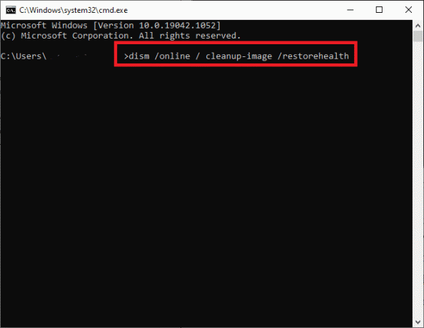 Ejecute el comando DISM restorehealth. C: \ windows \ system32 \ config \ systemprofile \ Desktop no está disponible en el servidor