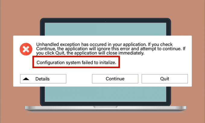 Виправити помилку «Не вдалося ініціалізувати систему конфігурації» у Windows 10
