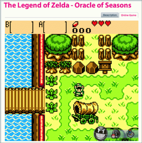 Hráčka Zelda Main