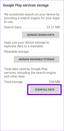 Скидання служб Google Play на Android