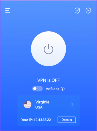 Onemogočite VPN